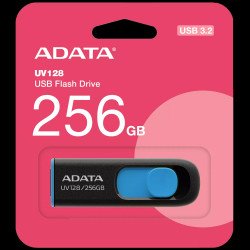 Original ADATA 256GB High-Speed Retractable USB 3.2 Flash Drive Storage Device for Data Storage and Transfer (256GB) Original ADATA 256GB High-Speed Retractable USB 3.2 Flash Drive Storage Device for Data Storage and Transfer (256GB)